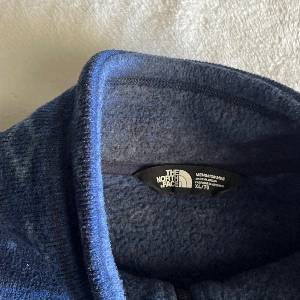The North Face Navy Geometric Fleece